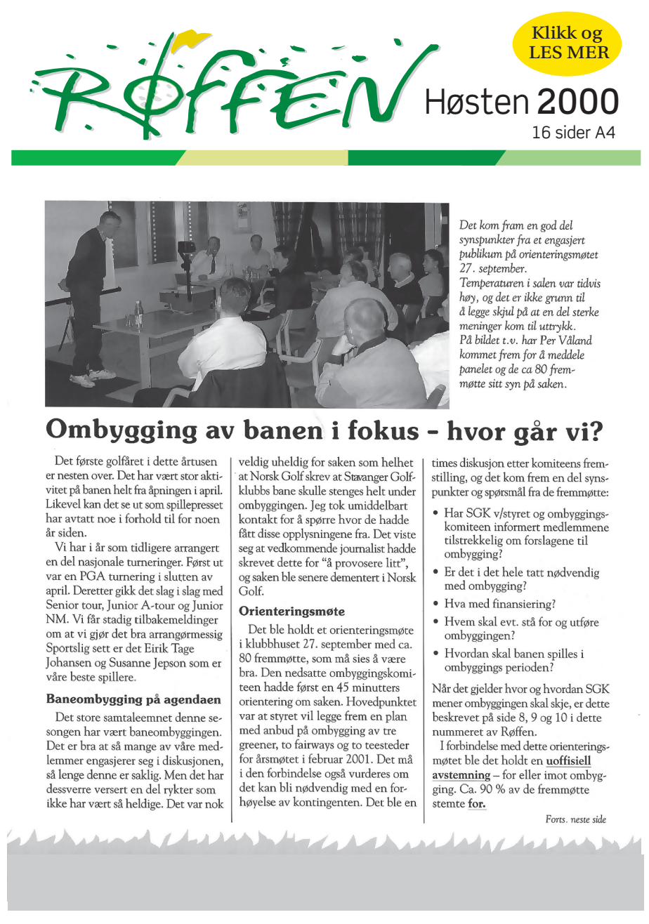 Røffen Høsten 2000