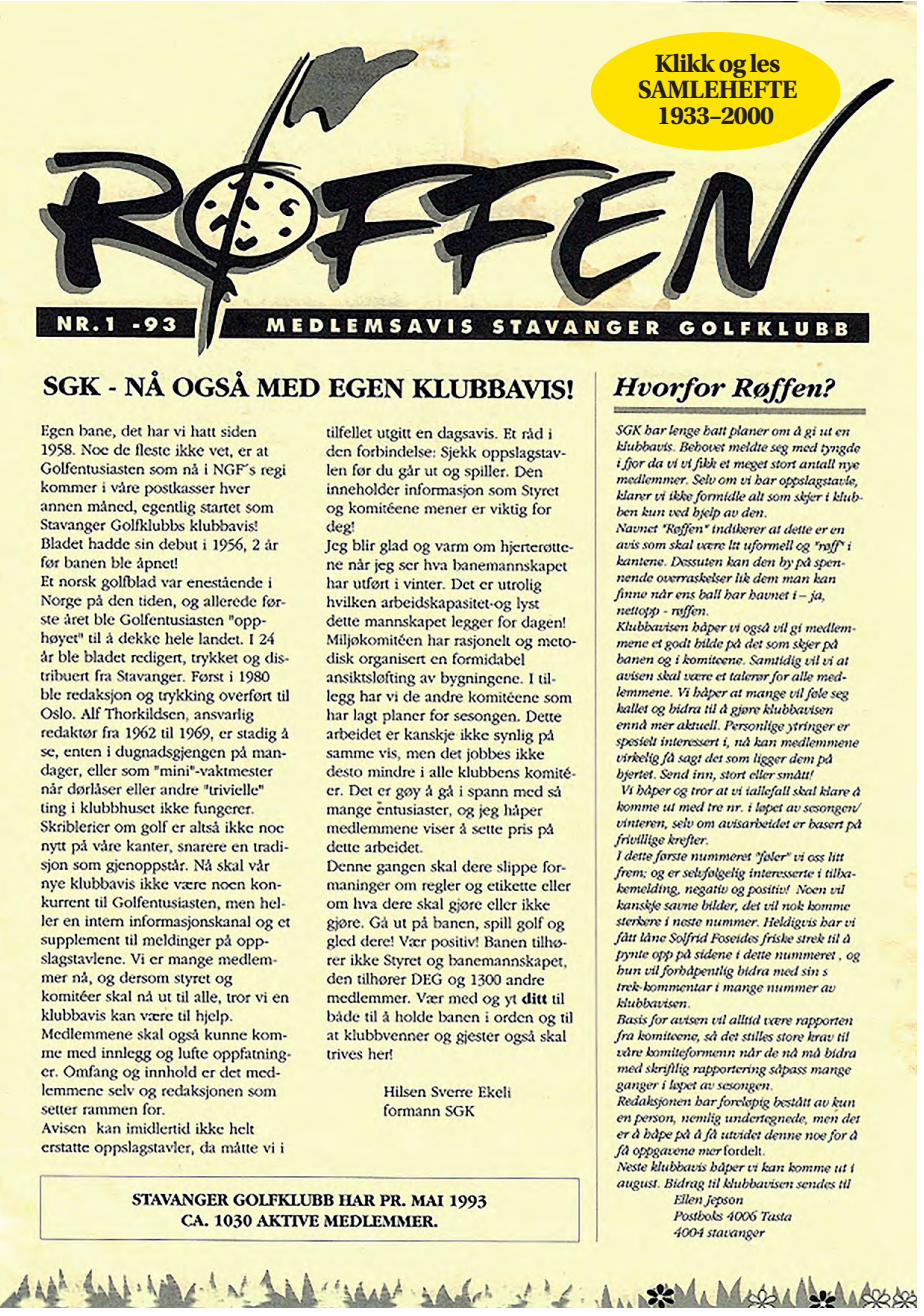 Røffen samlehefte 1993–2000