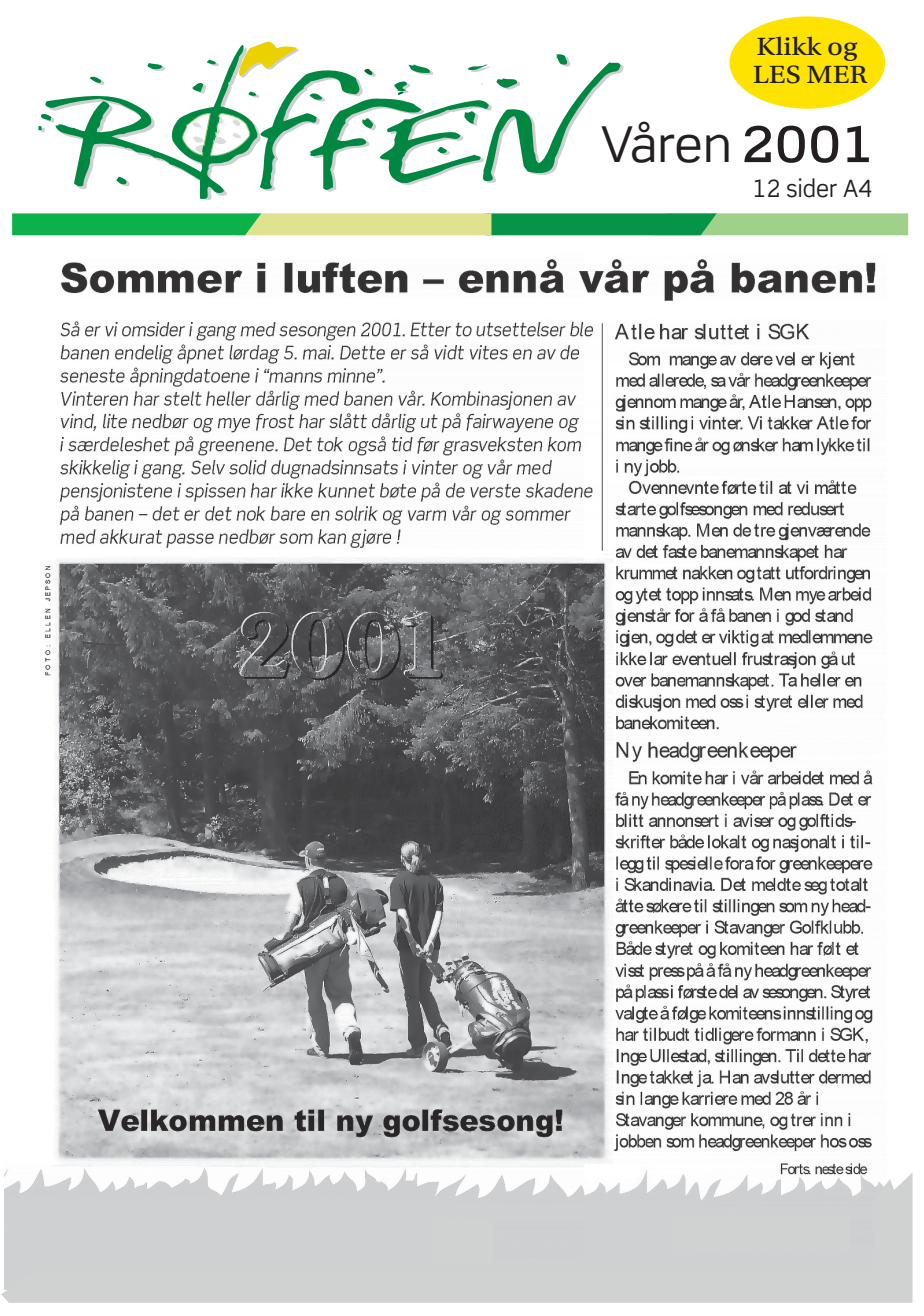 Røffen Våren 2001