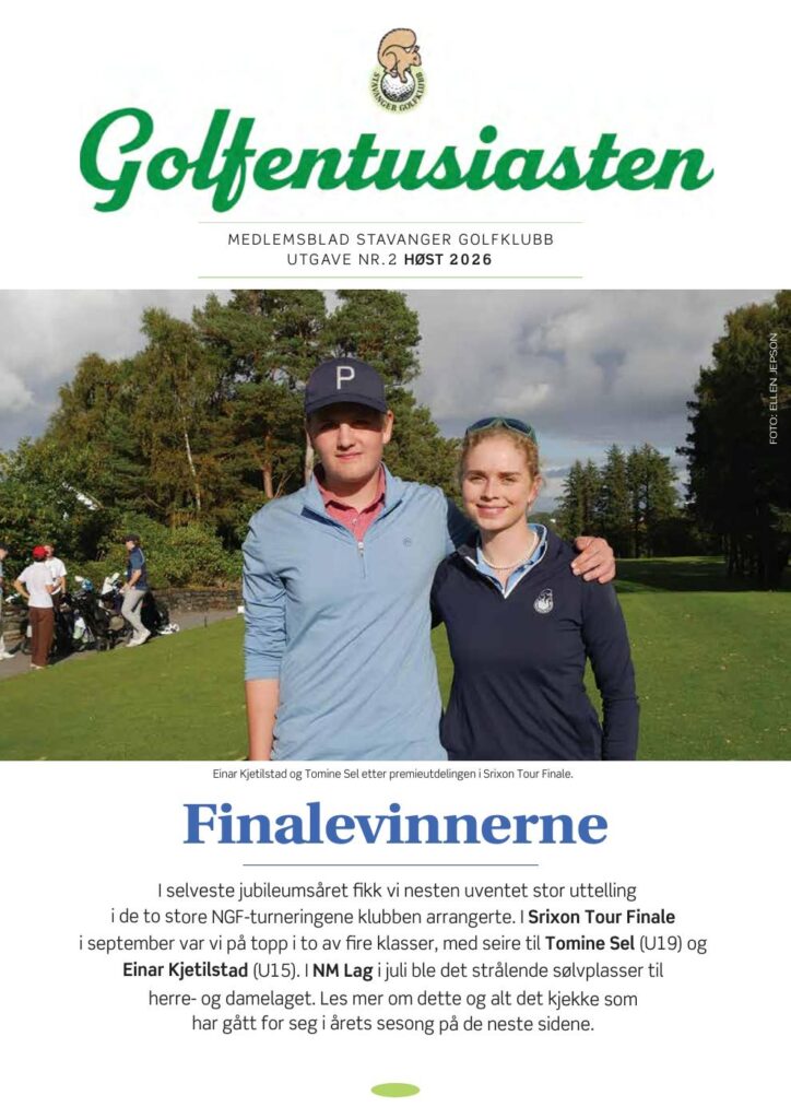 Golfentusiasten høsten 2026